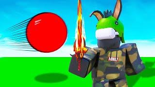 ROBLOX BLADEBALL VR IS INSANE (FACECAM)