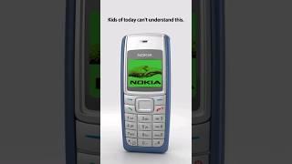 Nokia 1110 Battery life. kids of today can't understand this. #nokia