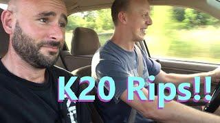 K20 Swap in 4-door Civic - We Had Issues!