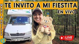 Estamos de fiesta y estas INVITADO‼️ Festejamos el cumple de Mari en VIVO cocinando en el MOTORHOME