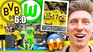 Borussia Dortmund - Vfl Wolfsburg 6-0 Highlights & Tore | Bundesliga, 31.Spieltag Stadionvlog