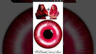 Red + Bridget Eye Descendants The Rise of Red #disney #descendants #red #art