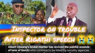 Gachagua Break Silence which Shock! Kenyans over Albert Ojwang dead Langat'DCI Amin and IG Kanja 