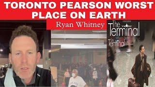 Ryan Whitney Former NHL player slams Toronto Pearson Air Canada after chaotic night stuck @ airport