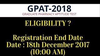 GPAT EXAM 2018