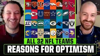 Reasons for Optimism for All 32 NFL Teams
