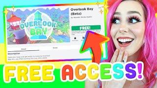 How To Get On OVERLOOK BAY FOR *FREE*! Roblox Overlook Bay FREE