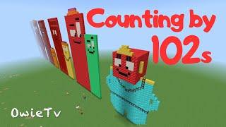 Counting by 102s Song | Counting Songs for Kids | Minecraft Numberblocks  Counting Songs