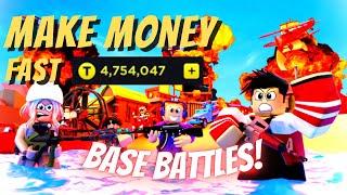 Make Money *FAST* in Base Battles | Roblox