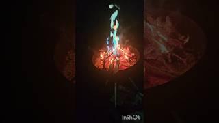 Rainbow flames