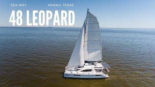 2017 Leopard 48 Sea Way Walkthrough w/ Commentary