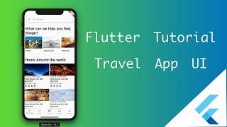 Create Travel App on Flutter Tutorial