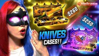 HELLCASE $2000 BIG WIN ON KNIFE CASE OPENING !? | Hellcase Promo Code 2024 | Hellcase Case Opening |