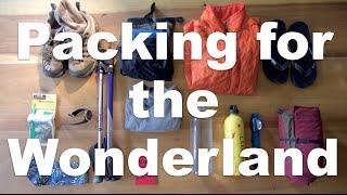 How to Pack for the Wonderland Trail [95 miles around Mount Rainier]