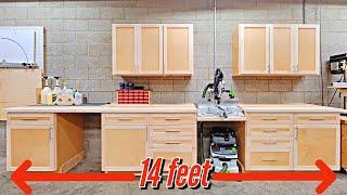 Miter Saw Station with Storage