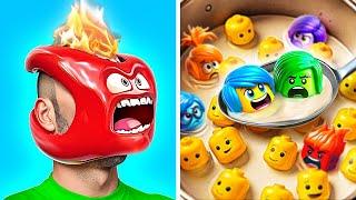 Anger Got Me! Crazy Inside Out 2 Products *Cartoon Fidgets You Can Make For Free*