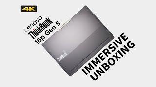 [Immersive Unboxing] Lenovo ThinkBook 16p Gen 5