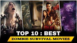 Top 10 Best Zombie Survival Movies In Hindi | 2024 New Zombie Movies | Best Zombie Movies |