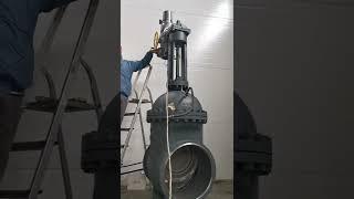 Производство задвижка с электроприводом DN-600