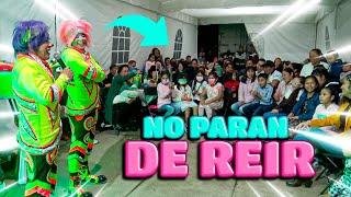 EL MEJOR SHOW LA GENTE NO PARO DE REIR  " LOS PAYASOS MAS VIRALES KIWI Y STIFF"  MÉXICO