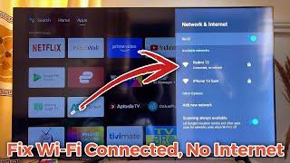 How to Fix WiFi Connected, No Internet on Smart TV