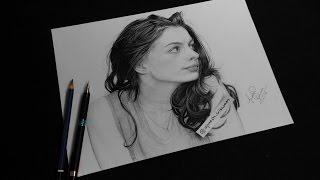 Drawing Anne Hathaway