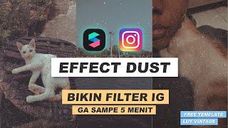 SPARK AR TUTORIAL | Cara membuat filter instagram effect dust/grain/noise