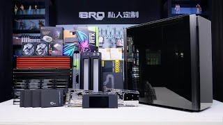 「BRO」4K TRIPLE KILL  CORSAIR 1000D With 34 Unit Fan WITH AMD 3990X PC BUILD 海盗船1000D AMD#pcbuild