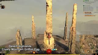 GW2 Open Skies Desert Highlands Griffon Eggs Guide