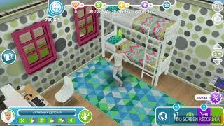 Детей Sims FreePlay 100 детей 9 серия близнецы