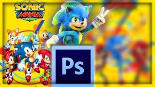 ¡DE SONIC MANIA PLUS A SONIC MANIA MOVIE! | Editando en Photoshop