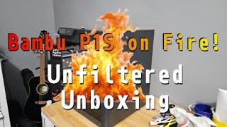 The Ultimate Unfiltered Unboxing of the Bambu Lab P1S 3D Printer