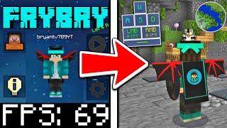 FryBry 200k FPS Boost Client For MCPE! - Minecraft Bedrock Edition