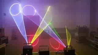 Popular RGB Laser Light 3W VS 2W Contrast- Stage Laser Light for Dj Event Nightclub Parties