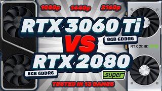 RTX 3060 Ti vs RTX 2080 Super - Game Performance Comparison