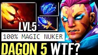  WTF DAGON 5 Anti Mage — 100% Monster Magic Nuker MANA VOID by Dreamocel Dota 2 Pro