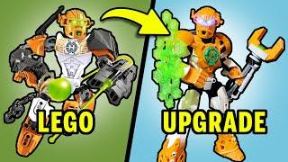 Using BREAKOUT NEX's LEGO Parts To Build Bionicle MOCs