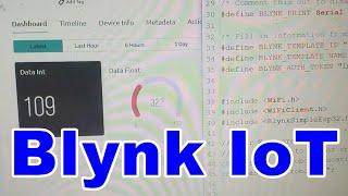 [SOURCE CODE] Simple Blynk IOT ESP32