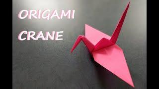 Журавлик оригами | Origami paper crane