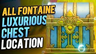 All 22 Fontaine Luxurious Chest Location | Genshin Impact 4.0