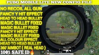 PUBG lite 0.27.0 zero Recoil Config+ 360° aimbot Config file 0.27.0 // ban fix config