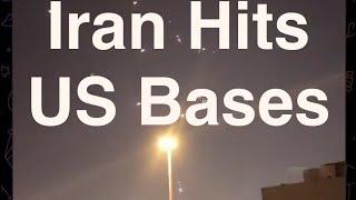 IRAN STRIKES AT US BASES IN MIDDLE EAST