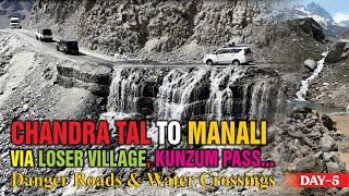 Chander Tal to Manali via loser village - Day 5 #viralvideo #trandingshorts #travel #offroad #short