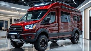 FIRST LOOK: 2026 Ford Transit 4x4 & 6x6 Camper Van – Built for Extreme Adventure!