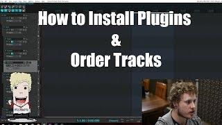 How To Install Plugins and Organise tracks in Reaper