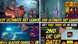 M416 GLACIER CANCELLED?||NEXT UC UP EVENT BGMI/PUBGM ||NEXT ULTIMATE SET LEAKS||MYTHIC FORGE BGMI