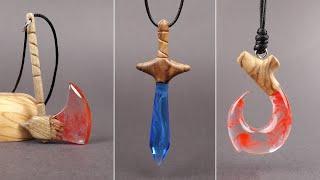 3 Amazing Epoxy Necklace Designs | Epoxy Resin DIY