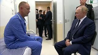 Владимир Путин лично сообщил подполковнику Александру Данилову о присвоении звания Героя России