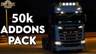 50K Addons Pack For ETS2 1.45