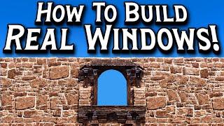 How To Build Real Windows in Conan Exiles - Age of Sorcery